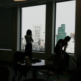 Captured this image during two celeb. break from long interview