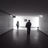 the tunnel in front of Forbidding Palace, Beijing.